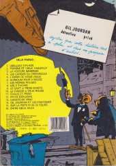 Verso de Gil Jourdan -2a1983- Popaïne et vieux tableaux