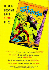 Verso de Strange (Lug) -19- Strange 19
