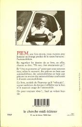 Verso de (AUT) Piem -a- Les mordus de l'automobile