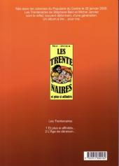 Verso de Les trentenaires -2- L'âge de déraison...
