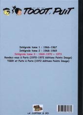 Verso de Tôôôt et Puit -INT3- Intégrale 1969 - 1970 + 1973