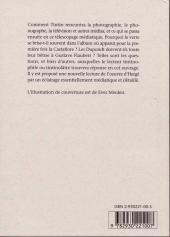 Verso de (AUT) Hergé -1997/12- Tintin et les médias