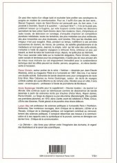 Verso de Le message du simple