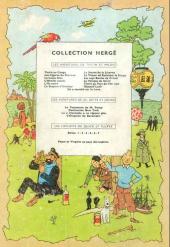 Verso de Tintin (Historique) -14B17- Le temple du soleil