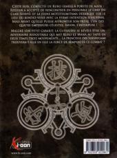 Verso de Kurokami Black God -16- Tome 16