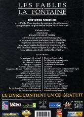 Verso de (AUT) Walthéry, François -1999/01- Les fables de La Fontaine