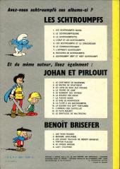 Verso de Johan et Pirlouit -9c1974- La flûte à six schtroumpfs