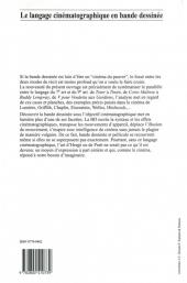 Verso de (DOC) Études et essais divers - Le langage cinématographique en bande dessinée