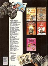 Verso de Spirou et Fantasio -32a1991- Les faiseurs de silence