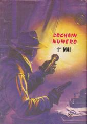 Verso de X-13 agent secret (Impéria) -344- Agent double