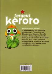 Verso de Sergent Keroro -19- Tome 19