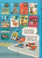 Verso de Boule et Bill -10a1974- Attention chien marrant !