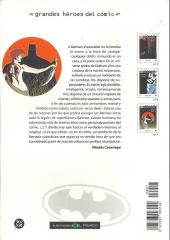 Verso de Grandes héroes del cómic -7- Batman 3