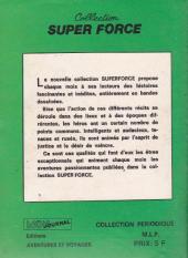 Verso de Super Force (Collection) -8- Numéro 8