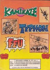 Verso de Kamikaze (Arédit) -4- Prodigieux Kiwi