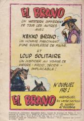 Verso de Safari (Aventures et Voyages) -122- Dans les griffes du lion noir