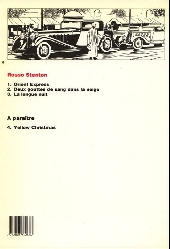 Verso de Roscoe Stenton / Rosso Stenton -3- La longue nuit