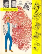 Verso de Ric Hochet -7'- Suspense à la télévision