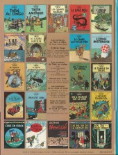 Verso de Tintin (Historique) -4C 1- Les cigares du pharaon