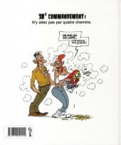 Verso de Les 40 commandements - Les 40 commandements du fumeur