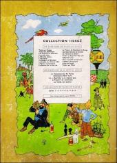 Verso de Tintin (Historique) -14B29- Le temple du soleil