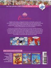 Verso de Les plus grands chefs-d'œuvre Disney en BD -5- Cendrillon