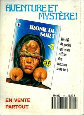 Verso de Série Verte (Elvifrance) -191- Espionnage interplanétaire