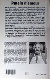 Verso de (AUT) Pratt, Hugo - Putain d'amour