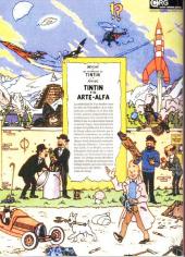 Verso de Tintin - Pastiches, parodies & pirates -35ESP- Tintin y el arte-alfa