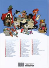 Verso de Spirou et Fantasio -13Ind2012- Le Voyageur du mésozoïque