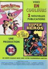 Verso de Super Héros (Arédit) -1- Numéro 1