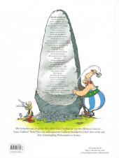Verso de Astérix (en allemand) -34- Feiern Geburtstag das Goldene Buch
