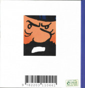 Verso de (AUT) Hergé -1991/12- 1992, une année de mille sabords