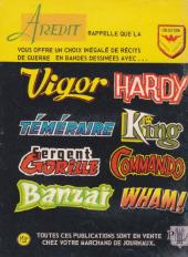 Verso de Téméraire (1re série - Artima/Arédit) -177- Le combat de Jack