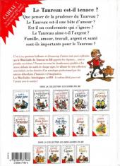 Verso de Le mini-guide -2a- Le mini-guide du Taureau