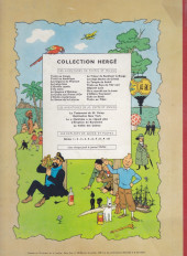 Verso de Tintin (Historique) -4B30- Les cigares du pharaon