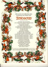 Verso de Iznogoud -PUB- Iznogoud et les babouches galopantes