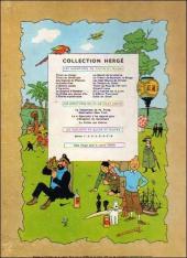 Verso de Tintin (Historique) -14B26- Le temple du soleil