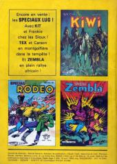 Verso de Ombrax (Lug) -207- Le sheriff de Prescott