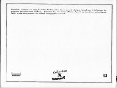 Verso de Reine d'un jour