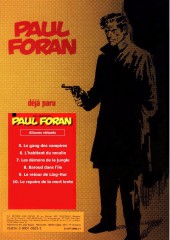 Verso de Paul Foran (Bibliotheca Virtualis) -5- Le gang des vampires
