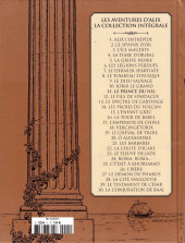 Verso de Alix - La collection (Hachette) -11- Le prince du Nil