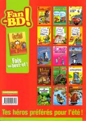 Verso de Garfield (Dargaud) -17Fan2005- Garfield n'est pas un cadeau !