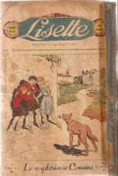 Verso de (Recueil) Lisette (avant-guerre) -21- Album N°21 - La mystérieuse Cousine