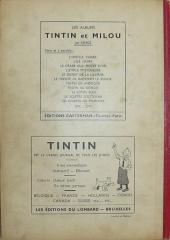 Verso de (Recueil) Tintin (Album du journal - Édition belge) -16- Tome 16