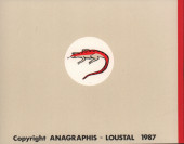 Verso de (AUT) Loustal - Decalco