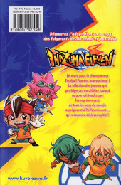 Verso de Inazuma Eleven -7- Tome 7