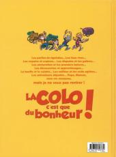 Verso de Trop bien, la Colo ! -1- Ras les basques !