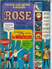 Verso de Almanach du Journal de Mickey -13- Année 1969