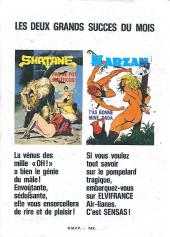 Verso de Zara la vampire -13- Le cercueil a deux places